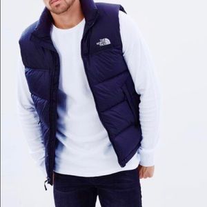 NEW NAVY MENS NORTH FACE VEST !!!!